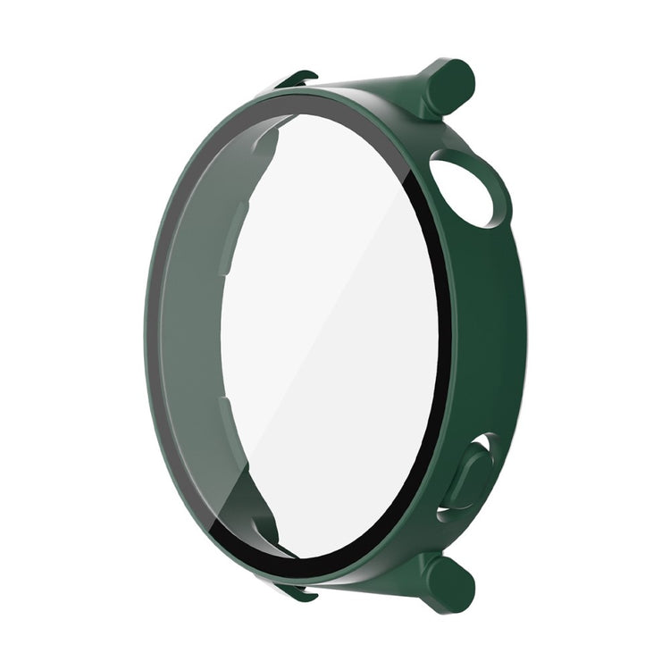 Huawei Watch GT 5 41mm ENKAY Hat-Prince 2-in-1 Rubberized Hard PC Frame with 9H Tempered Glass Screen Protector - Dark Green#serie_4