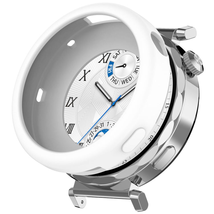 Huawei Watch GT 5 41mm / Watch GT 4 41mm Case Soft Silicone Protective Frame Cover - White#serie_2