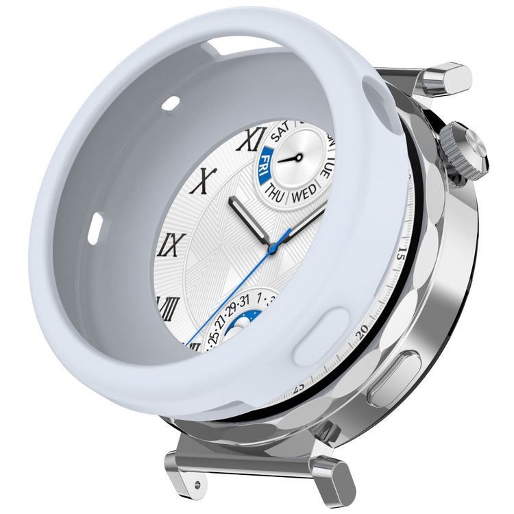 Huawei Watch GT 5 41mm / Watch GT 4 41mm Case Soft Silicone Protective Frame Cover - Baby Blue#serie_3