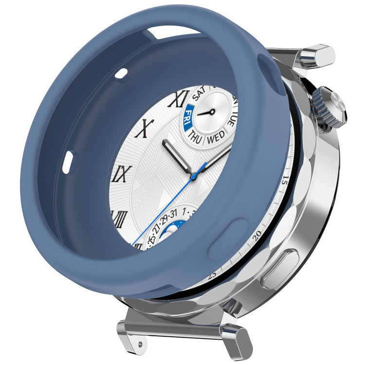 Huawei Watch GT 5 41mm / Watch GT 4 41mm Case Soft Silicone Protective Frame Cover - Blue#serie_6