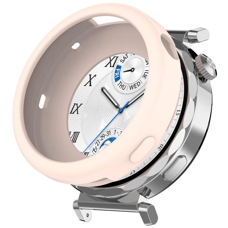 Huawei Watch GT 5 41mm / Watch GT 4 41mm Case Soft Silicone Protective Frame Cover - Pink#serie_8