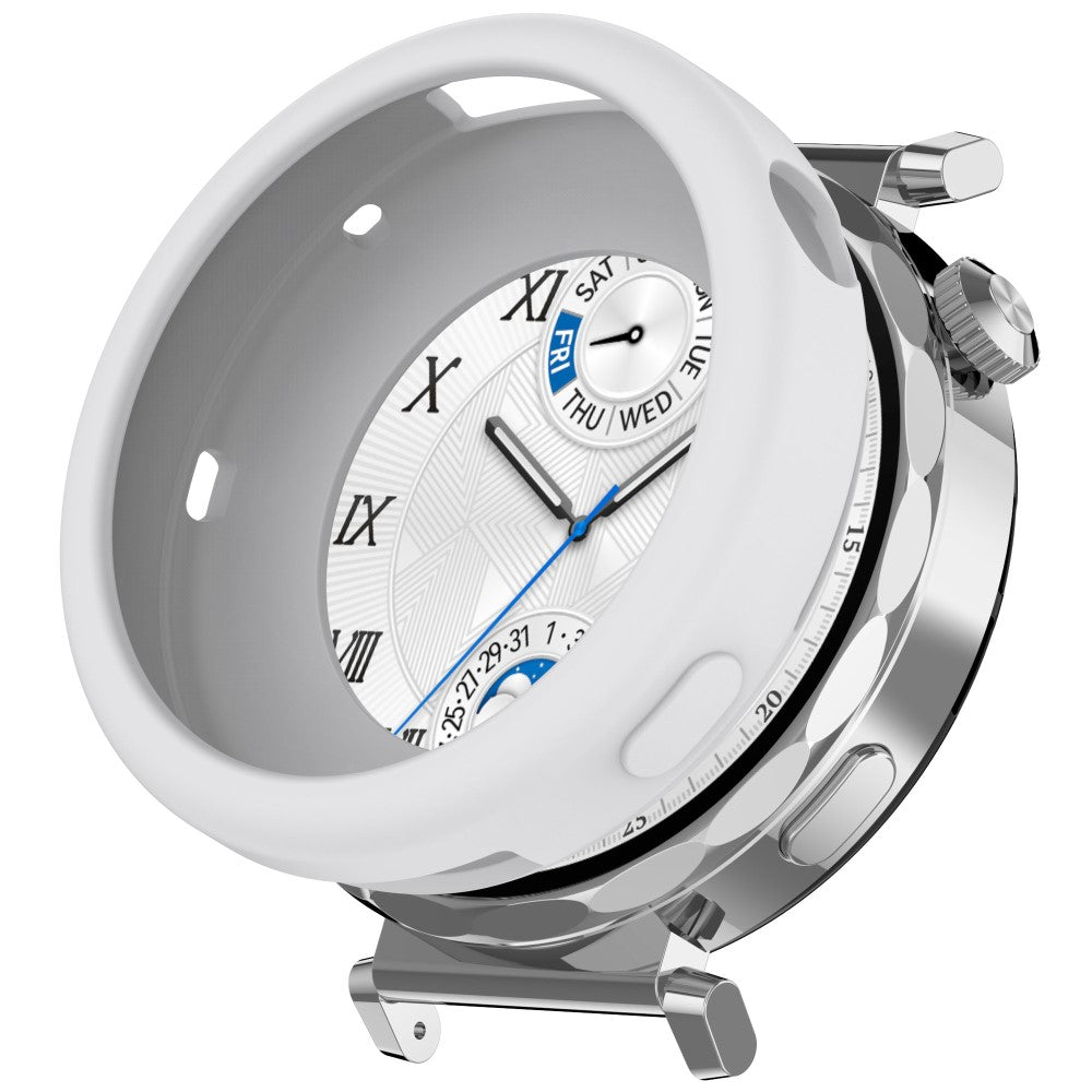 Huawei Watch GT 5 41mm / Watch GT 4 41mm Case Soft Silicone Protective Frame Cover - Grey#serie_9