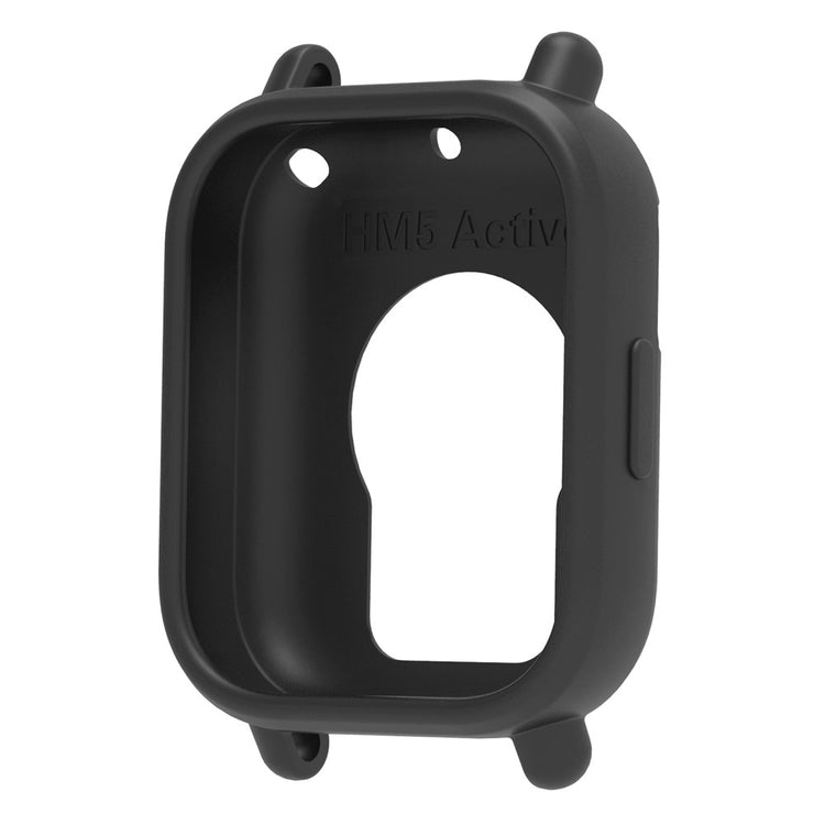Xiaomi Redmi Watch 5 Active Watch Case Soft Silicone Watch Cover - Black#serie_4