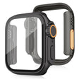 Zacht Apple Watch Series 10 42mm / Apple Watch Series 1-3 42mm Universeel Hoesje met Schermbeschermer in Glas en Siliconen / TPU