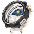 Mega Goed Huawei Watch GT 5 Pro 42mm Strass en Siliconen / TPU Hoesje