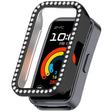 Huawei Band 9 / Huawei Band 8 Beschermende Strass en Siliconen / TPU Universeel Bumper