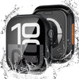 Super Goed Apple Smartwatch Glas en Siliconen / TPU Hoesje