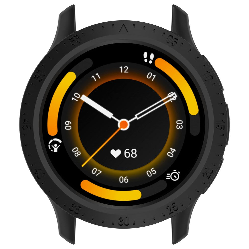 Fleksibel Silikone Bumper passer til Garmin Venu 3S - Sort#serie_3