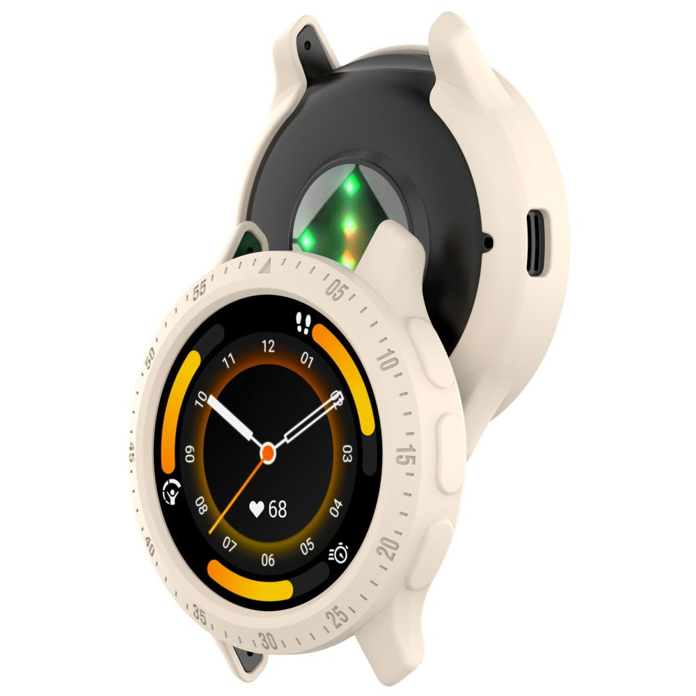 Fleksibel Silikone Bumper passer til Garmin Venu 3S - Hvid#serie_6