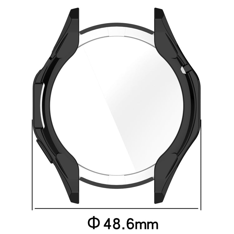 Meget Fed Silikone Cover passer til Huawei Watch GT 4 46mm - Sort#serie_1