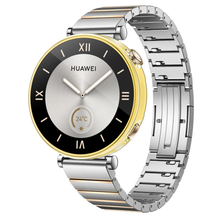 Fint Silikone Cover passer til Huawei Watch GT 4 41mm - Guld#serie_2