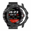 Syntime 2 / 2 Pro Hard Horlogekast Uitgehold krasbestendig Frame Hoesje - Zwart+Wit