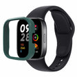Xiaomi Redmi Watch 3 Horlogekast Half-Hoesje Beschermend Frame - Middernacht Groen