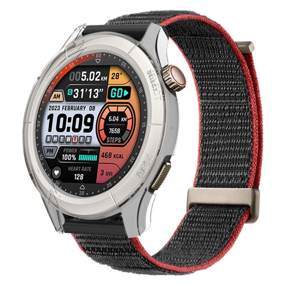 Silikone Bumper passer til Amazfit Cheetah Pro - Gennemsigtig#serie_5