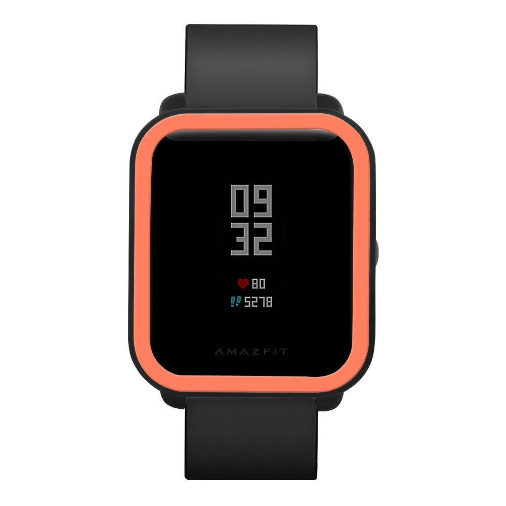 Beskyttende Silikone Universal Bumper passer til Amazfit Bip 1 / Amazfit Bip Lite - Orange#serie_1