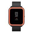 Huami Amazfit Bip / Bip Lite Beschermend Rand Hoesje Dual Color Siliconen Horlogekast - Zwart+Oranje