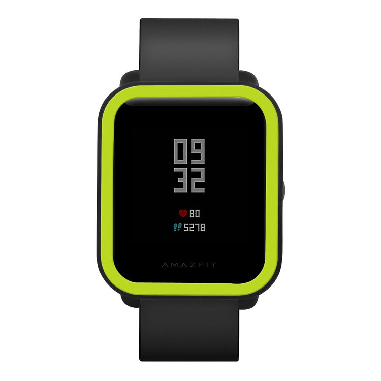 Beskyttende Silikone Universal Bumper passer til Amazfit Bip 1 / Amazfit Bip Lite - Grøn#serie_4