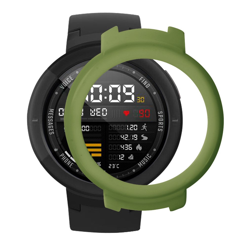 Beskyttende Silikone Universal Bumper passer til Amazfit Verge / Amazfit Verge Lite - Grøn#serie_6