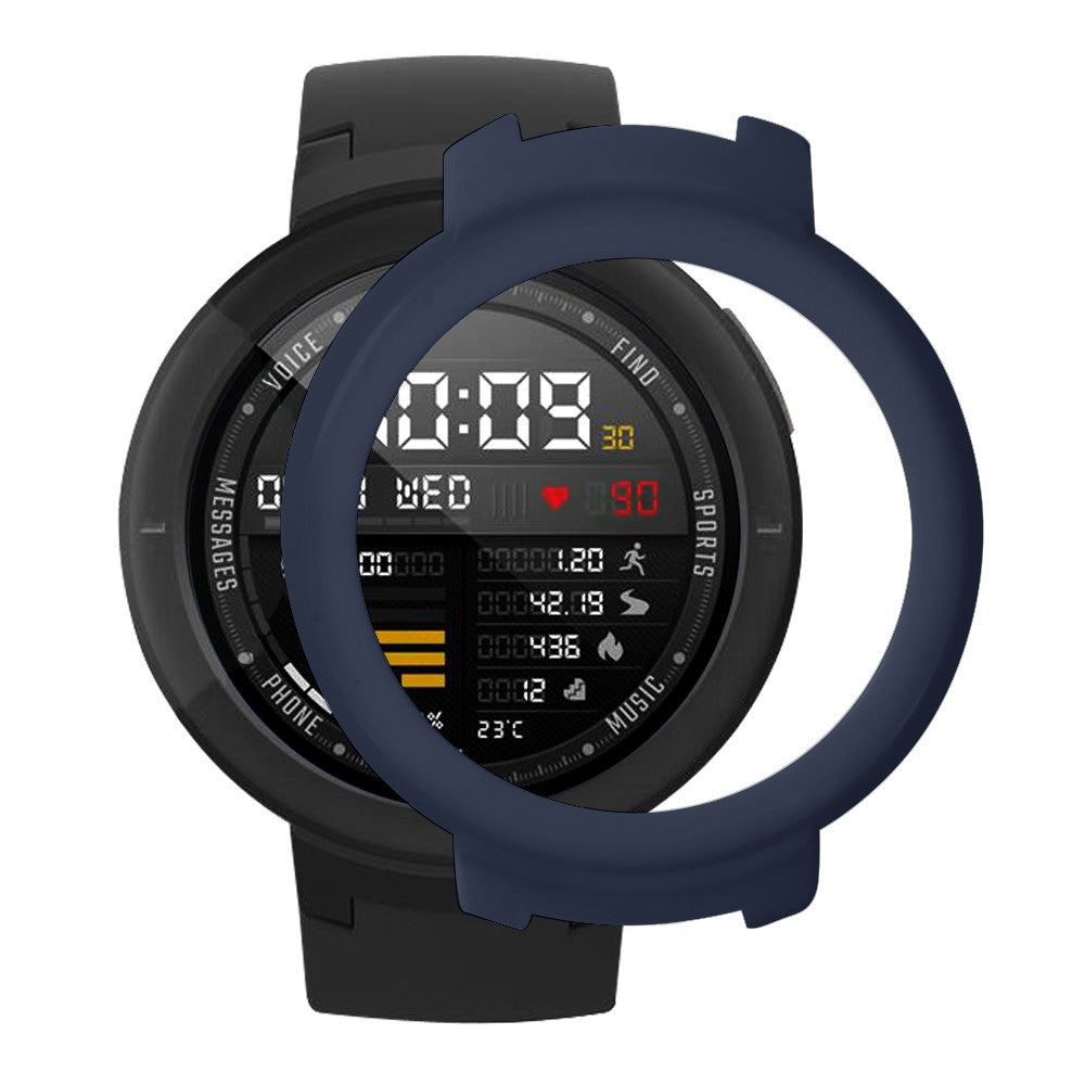 Beskyttende Silikone Universal Bumper passer til Amazfit Verge / Amazfit Verge Lite - Blå#serie_7