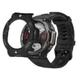 Huami Amazfit T-Rex 2 Horlogekast Hoesje Snelsluiting Hard Horloge Beschermhoesje - Zwart / Wit
