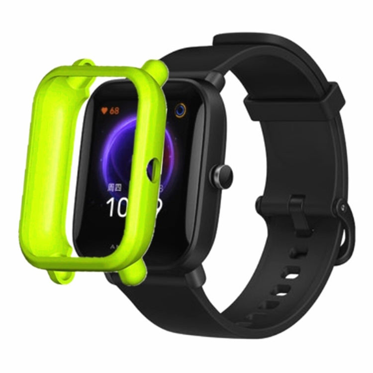 Fint Silikone Cover passer til Amazfit Bip U / Amazfit Bip 1 - Grøn#serie_11