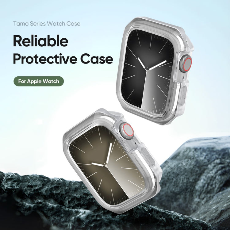 Beskyttende Silikone Cover passer til Apple Smartwatch - Hvid#serie_6