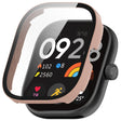 Xiaomi RedMi Watch 4 Volledig beschermende horlogekast met gehard glazen screenprotector