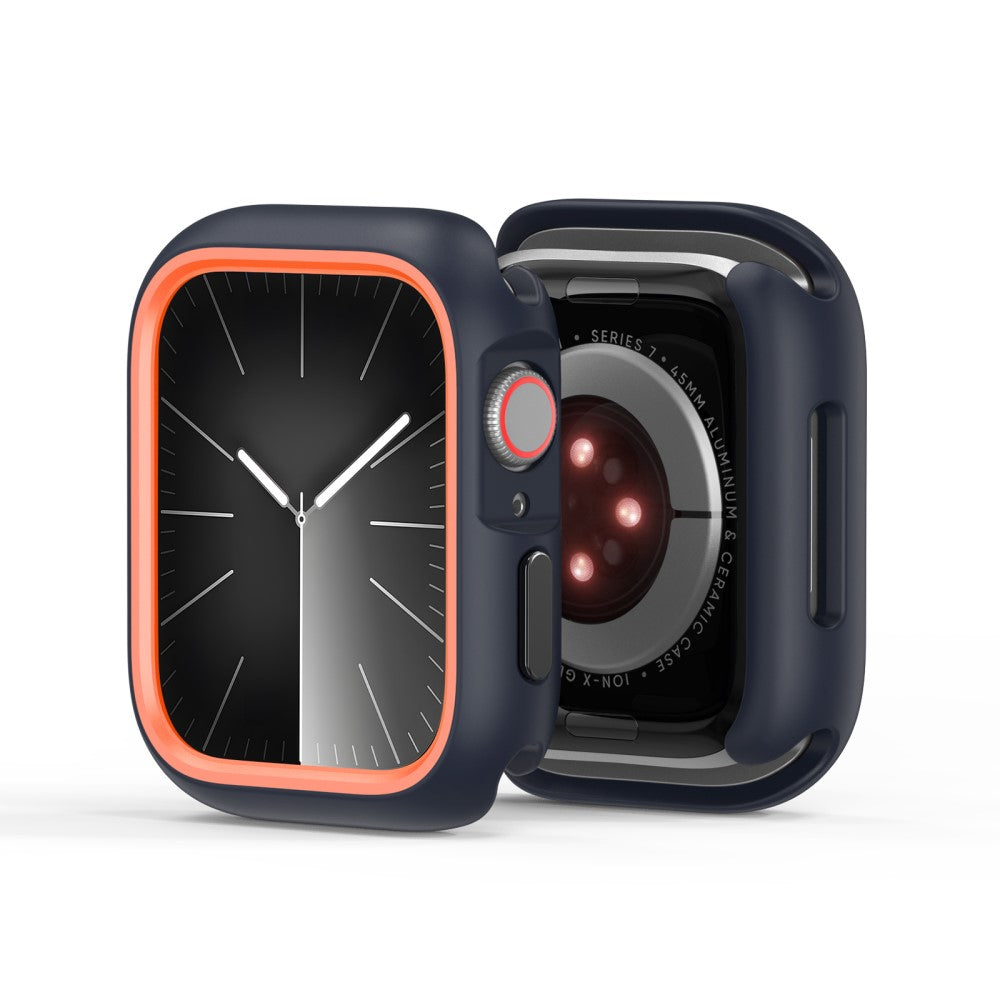 Mega Fed Silikone Cover passer til Apple Smartwatch - Orange#serie_5
