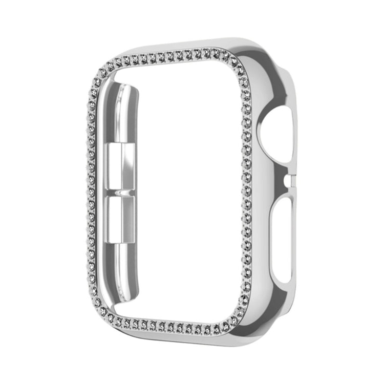 Helt Vildt Pænt Rhinsten Universal Rem passer til Apple Smartwatch - Sølv#serie_2