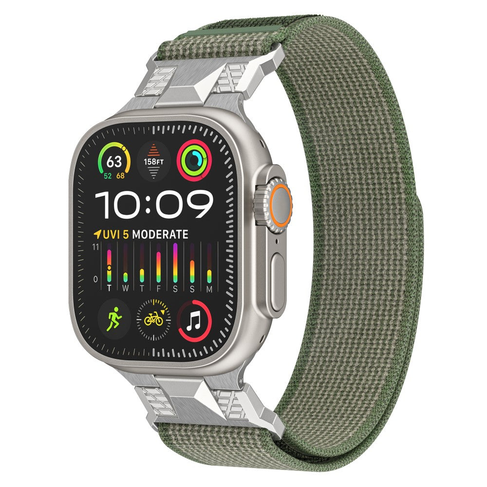 Mega Neat Apple Smartwatch Nylon Universel Strap - Green#serie_3