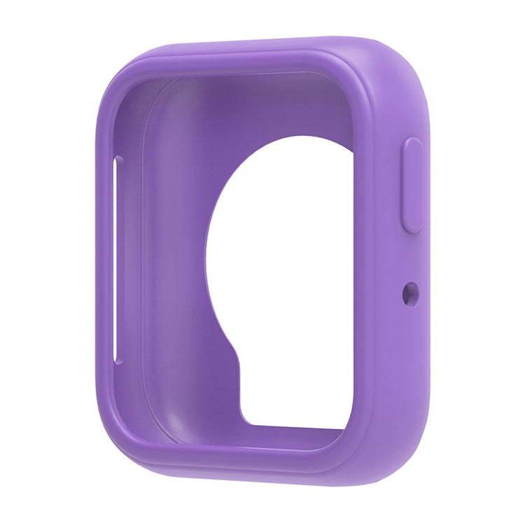 Oppo Watch SE / Watch 3 Soft Silicone Protective Frame Protector Watch Case - Purple#serie_10