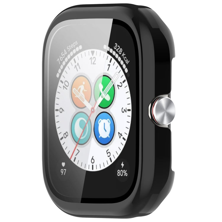 Nice HONOR CHOICE Haylou Watch Cover with Screen Protector in Glass - Black#serie_1