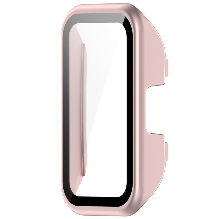 Super Good Huawei Band 8 / Huawei Band 9 Universel Cover with Screen Protector in Glass - Pink#serie_2