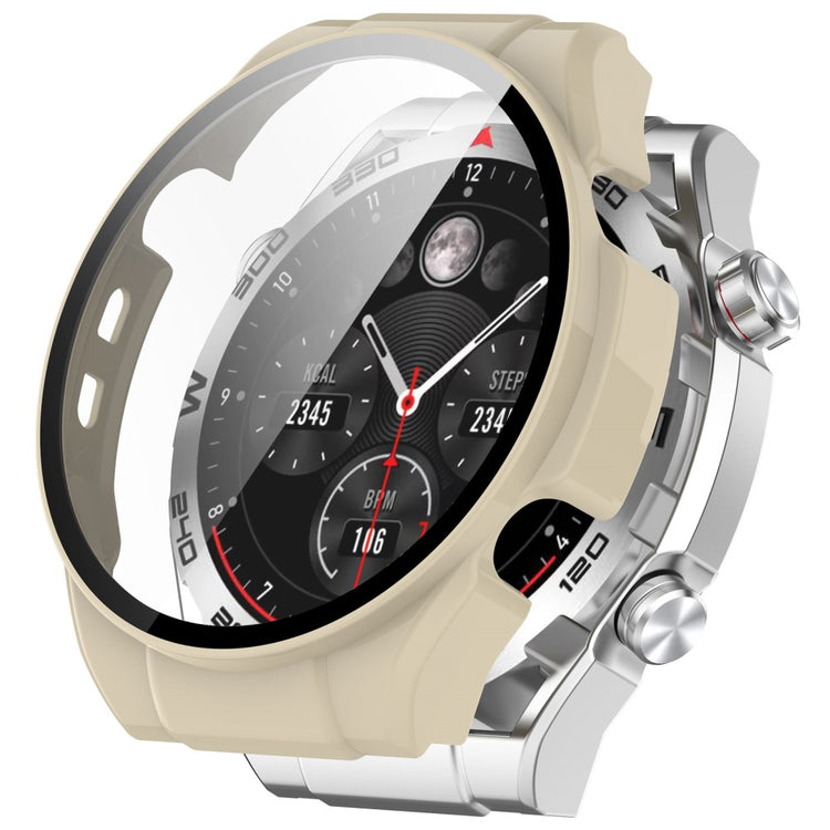 Fashionable Haylou Watch R8 Cover with Screen Protector in Glass - White#serie_5