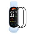 Xiaomi Mi Band 9 Siliconen / TPU 3D Gebogen Schermbeschermer