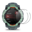 Garmin Instinct 3 50mm Siliconen / TPU 3D Gebogen Schermbeschermer