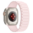 Apple Watch 49mm / 45mm / 44mm / 42mm Magnetisch Siliconen Horlogebandje