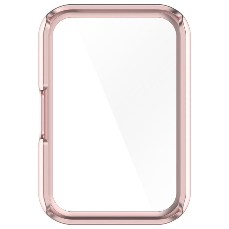 Mega Fashionable Samsung Galaxy Fit 3 Cover with Screen Protector in Plastic and Glass - Pink#serie_9