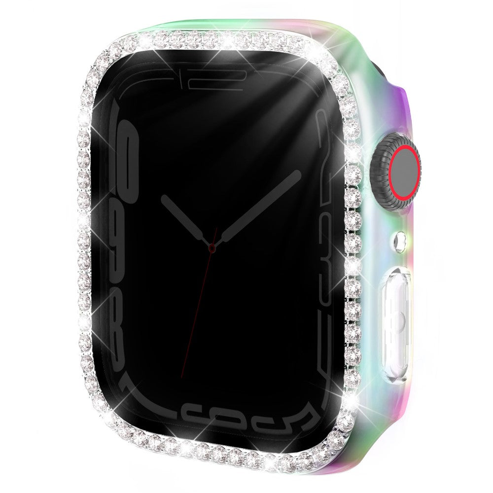 Incredibly Good Apple Smartwatch Universel Cover with Screen Protector in Rhinestone and Glass - Multicolor#serie_8