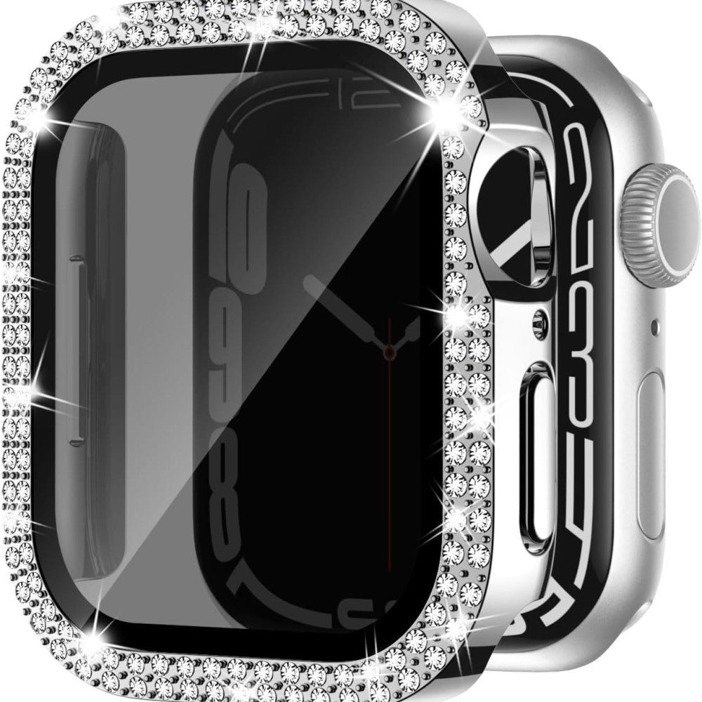 Incredibly Good Apple Smartwatch Universel Cover with Screen Protector in Rhinestone and Glass - Multicolor#serie_8