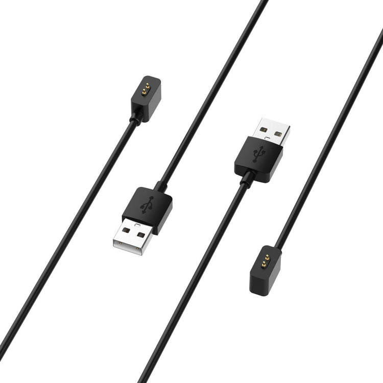 60cm USB Opladningskabel passer til Xiaomi Smartwatch - Sort#serie_1