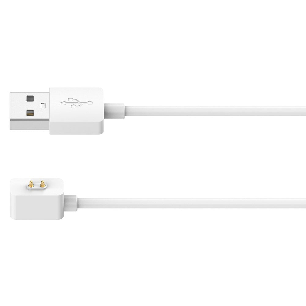 60cm USB Opladningskabel passer til Xiaomi Smartwatch - Hvid#serie_2