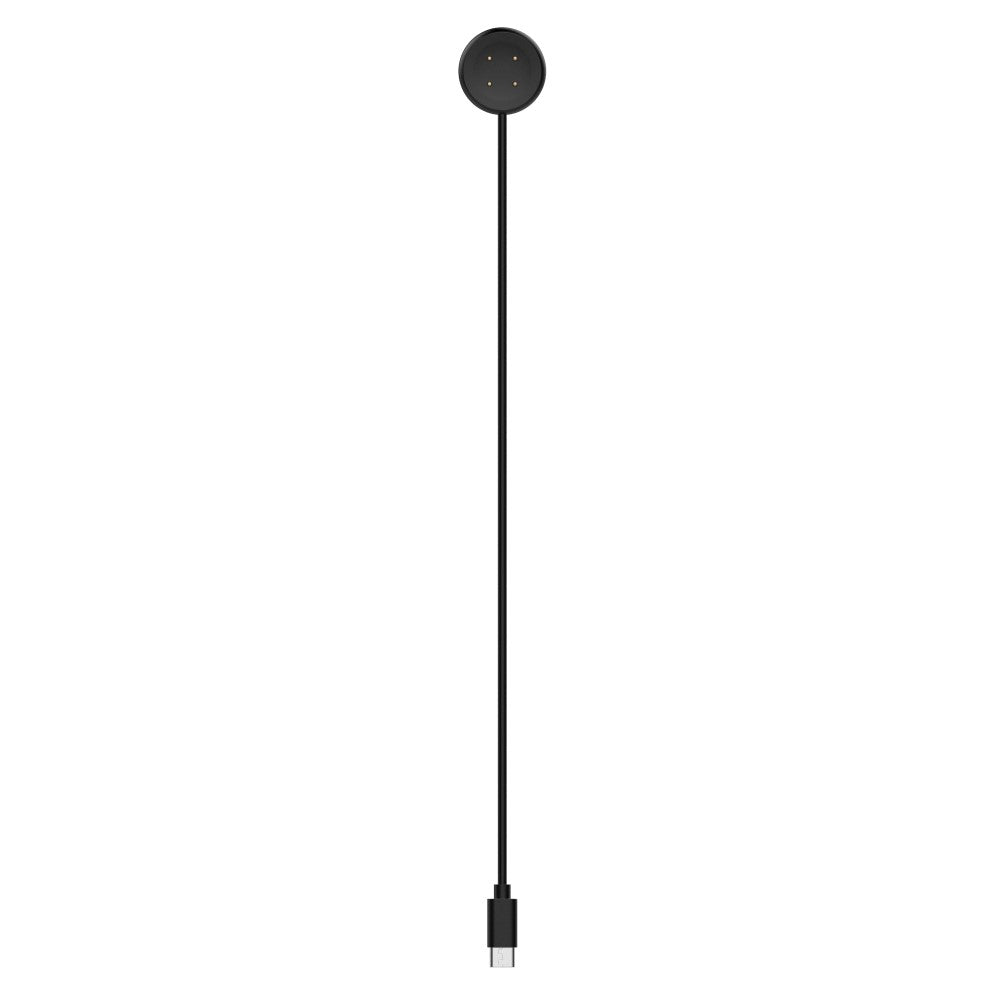 100cm Silikone Magnetisk Type-C Opladningskabel passer til Google Pixel Watch 2 - Sort#serie_1