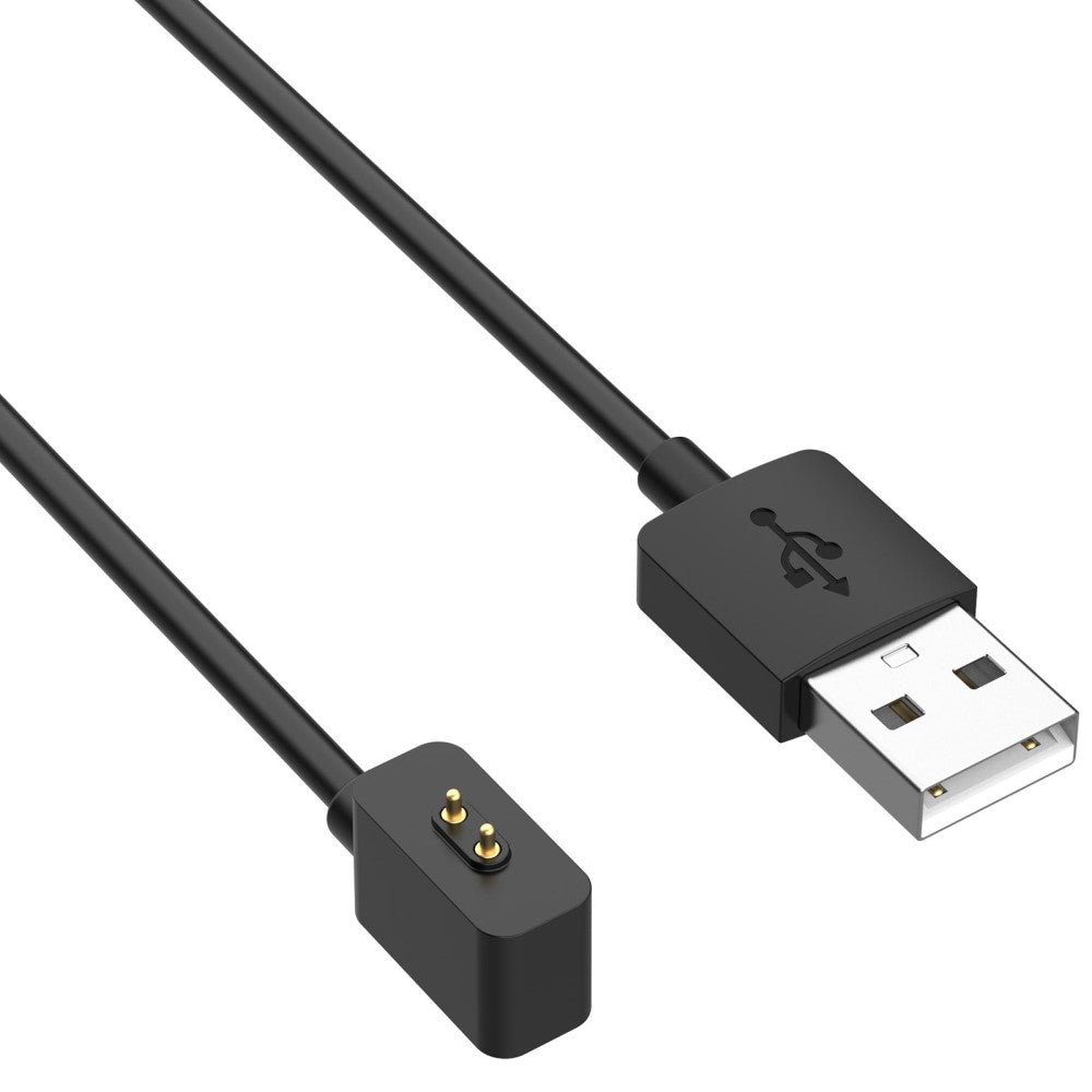 100cm Magnetisk USB Opladningskabel passer til Xiaomi Smartwatch - Sort#serie_1