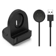 Google Pixel Watch 2 Silicone Oplader Houder met USB Oplaadkabel Antislip Slimme Horloge Oplader