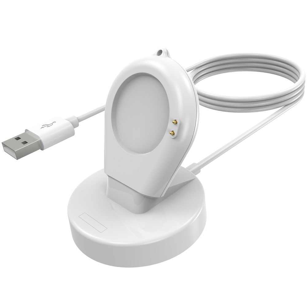 Plastic And Silicone Xiaomi Smartwatch Wireless USB Charging Dock - White#serie_2