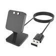 1m Plastic En Siliconen / Tpu QCY GTS Smartwatch / QCY GTC Smartwatch Magnetisch USB Oplader