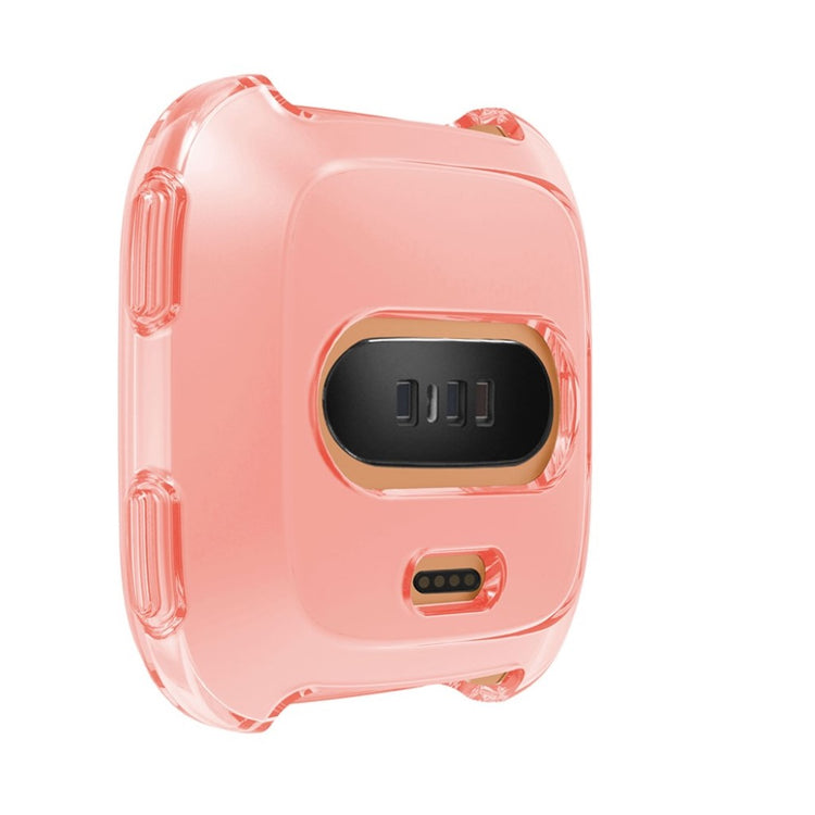 Mega Fint Fitbit Versa Silikone Cover - Pink#serie_3