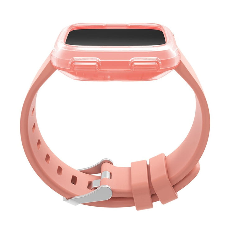 Mega Fint Fitbit Versa Silikone Cover - Pink#serie_3