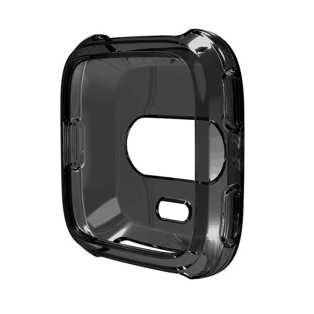 Mega Fint Fitbit Versa Silikone Cover - Sort#serie_5